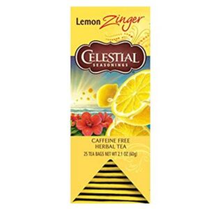 Celestial Seasonings Lemon Zinger Tea Bags 25ct