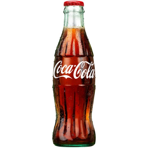 coca cola glass bottle
