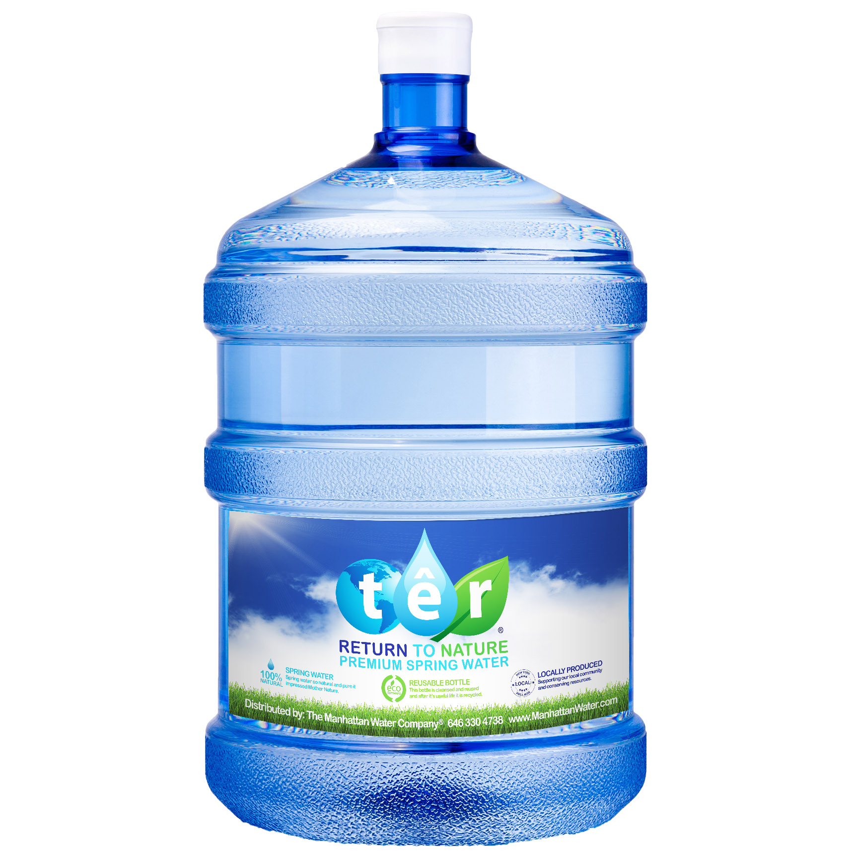 spring water bottle