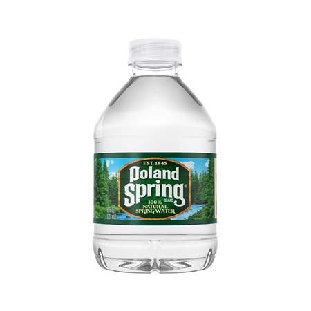 Poland Springs 8oz bottle